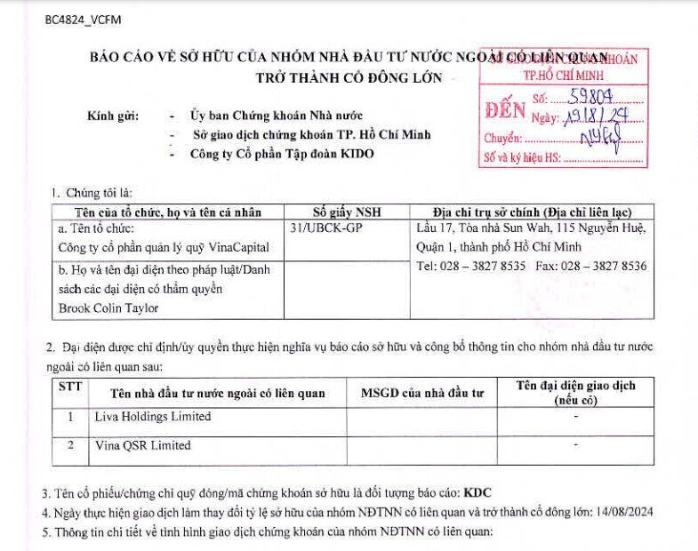 VinaCapital bất ngờ mua hơn 8,6 triệu cổ phiếu của ‘vua bánh kẹo’ với mức giá cao