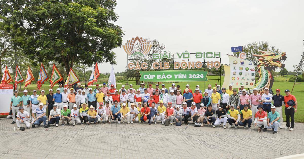 CLB Hoàng Huỳnh vô địch đồng đội Giải Golf Leaders các CLB Dòng Họ - Cúp Bảo Yến 2024