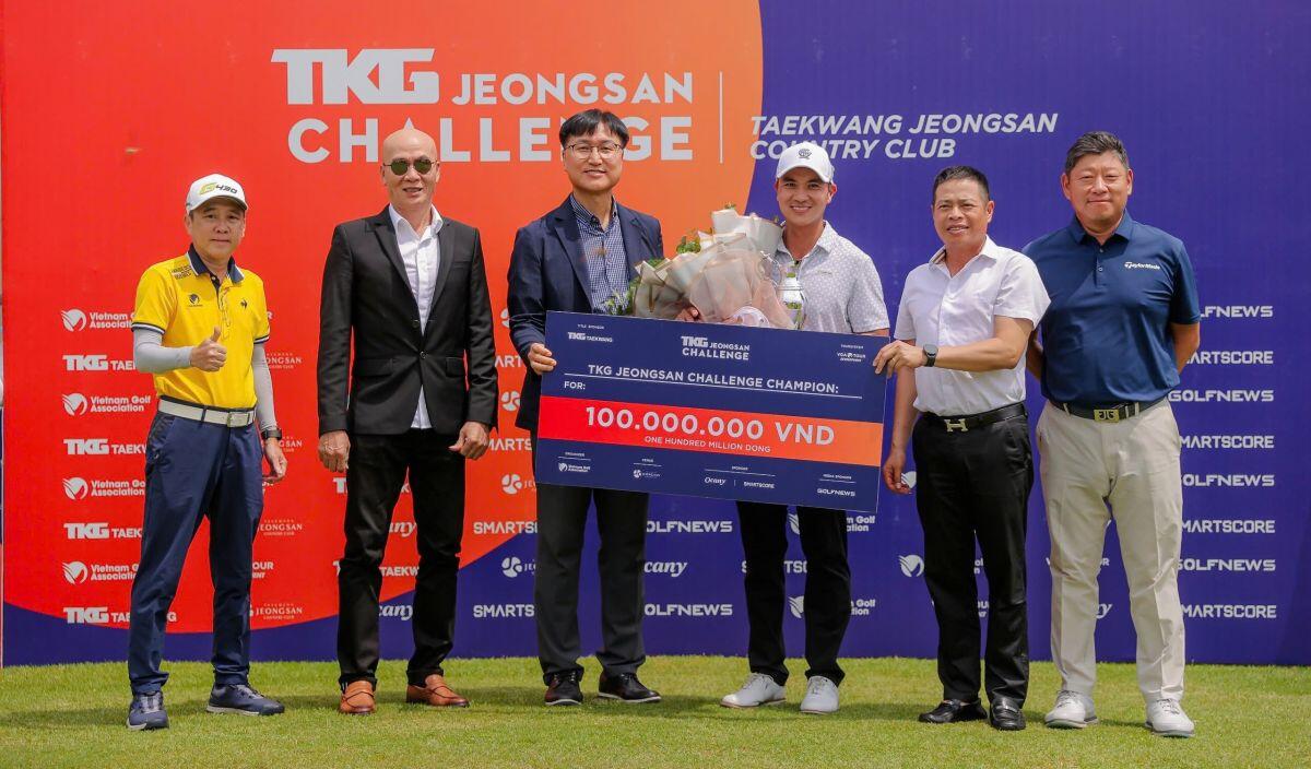 Trần Lê Duy Nhất vô địch giải TKG Jeongsan Challenge 2nd