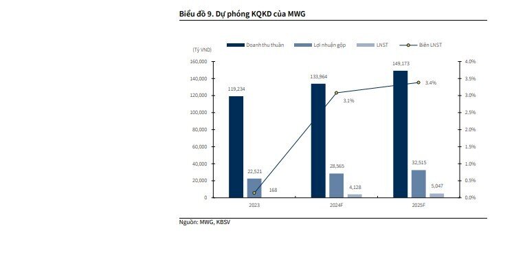 Bách Hóa Xanh có thể lãi trên 500 tỷ, đẩy lợi nhuận ròng TGDĐ tăng trưởng 2.360% trong năm 2024