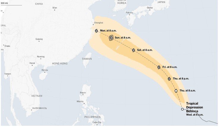 Thêm bão mới ngoài khơi Philippines, khả năng mạnh thành bão cuồng phong