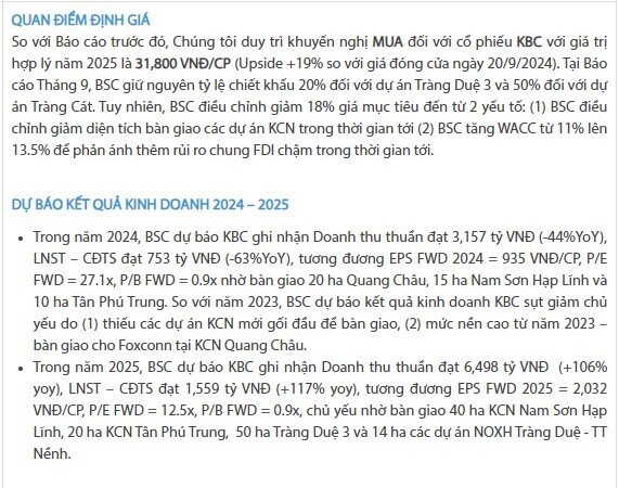 Cổ phiếu KBC tiềm năng tăng gần 60% nếu 'mở khóa' được 2 dự án trọng điểm