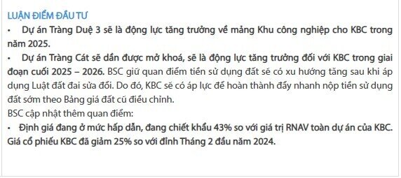 Cổ phiếu KBC tiềm năng tăng gần 60% nếu 'mở khóa' được 2 dự án trọng điểm