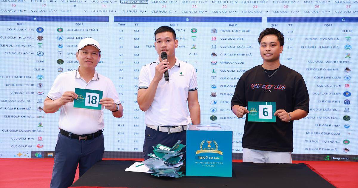 Giải Vô địch các CLB golf Hà Nội mở rộng - BIDV Cup 2024 sẵn sàng khởi tranh trong tháng 10