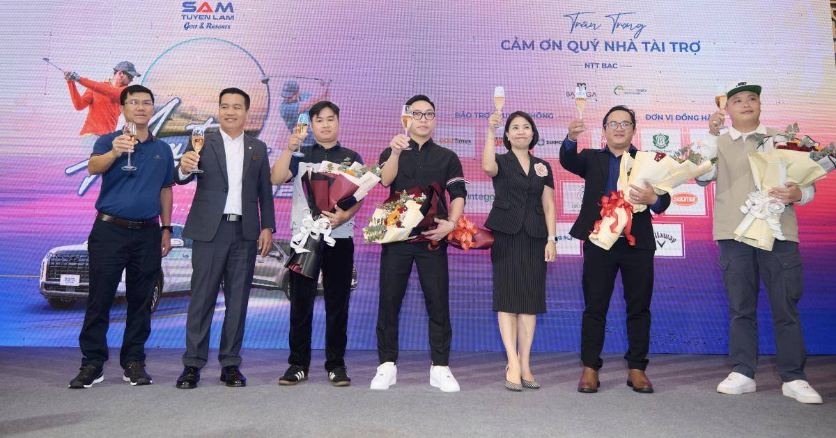 Golfer Đào Quốc Hiệu vô địch giải golf SAM Tuyen Lam Autumn Championship 2024