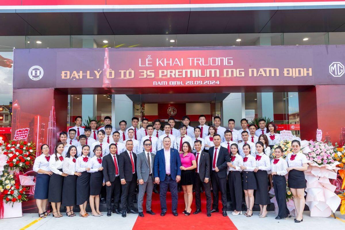 Haxaco Group khai trương đại lý chính hãng MG Premium  tại Nam Định