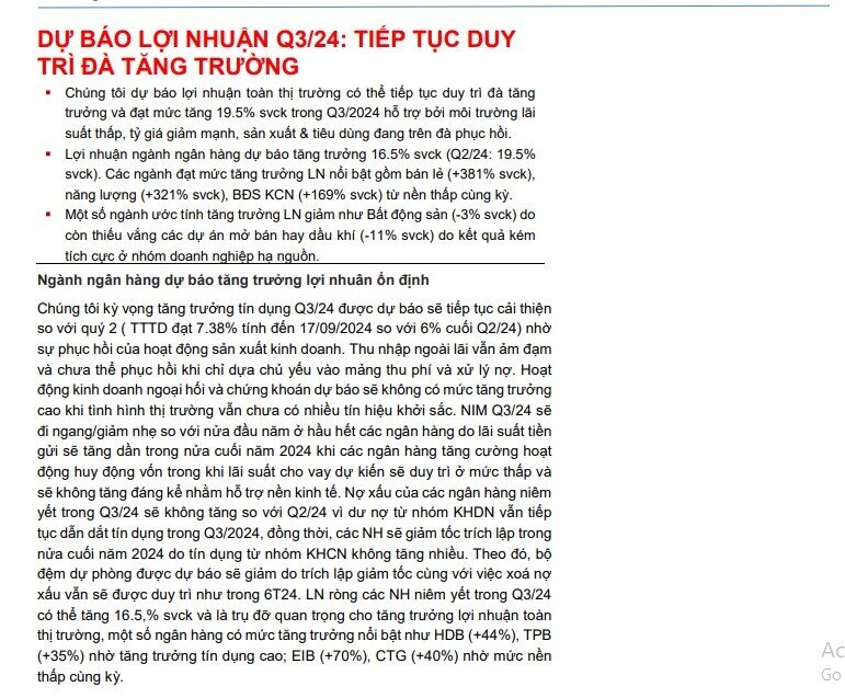 Dự phóng KQKQ quý 3: Bán lẻ, năng lượng và khu công nghiệp bứt phá, thêm một quý buồn của nhóm BĐS