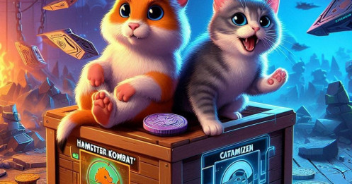 Hamster Kombat (HMSTR) và Catizen (CATI) giảm tới 50% sau khi airdrop token trên Telegram