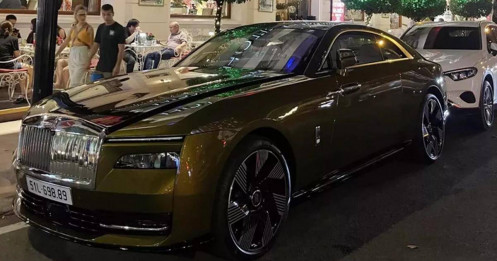 Rolls-Royce Spectre thứ 2 của đại gia Sài Gòn, không dưới 25 tỷ