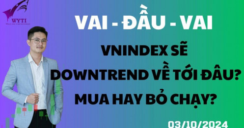 Vai - Đầu - Vai _ VNindex sẽ giảm về tới đâu?