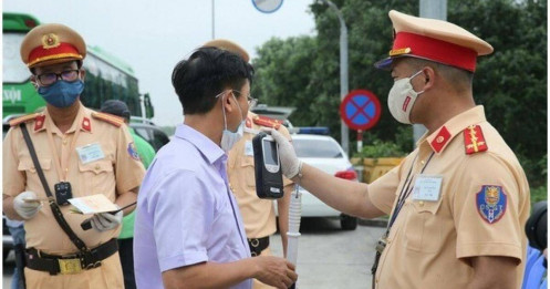 Bộ Công an bỏ đề xuất giảm mức phạt vi phạm nồng độ cồn, Bộ Tư pháp nói gì?