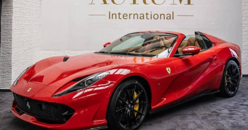 Ferrari 812 GTS của 'Qua' Vũ mới tậu không dưới 26 tỷ đồng