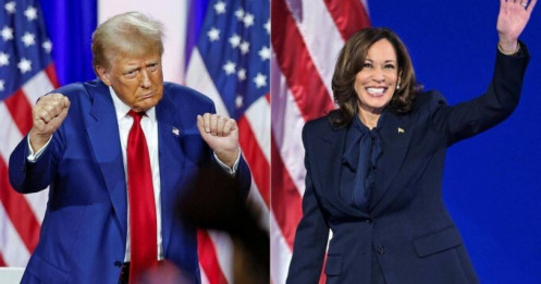 Ông Trump bỏ xa bà Harris ở bang Florida, Texas