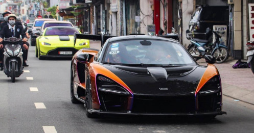 Chiêm ngưỡng dàn McLaren Senna hàng hiếm của dân chơi Singapore