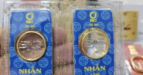 Giá vàng nhẫn 99,99 trở lại "đường đua"