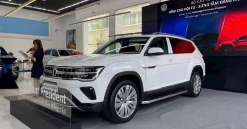 Volkswagen Teramont President cập bến đại lý Việt Nam, giá từ 2,4 tỷ đồng