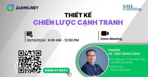 Hội thảo đặc biệt dành riêng cho lãnh đạo Doanh nghiệp, chỉ có tại 24HMoney!