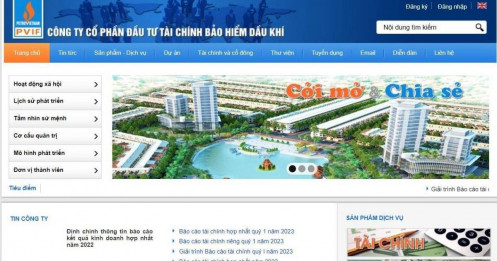 Đầu tư tài chính Bảo hiểm Dầu khí (PVIF) bất ngờ báo lỗ ròng 654,1 triệu đồng trong quý 3/2024