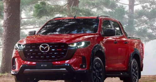 Bản nâng cấp Mazda BT-50 lộ diện hoàn toàn