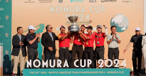 Tuyển Việt Nam vô địch giải Nomura Cup 2024