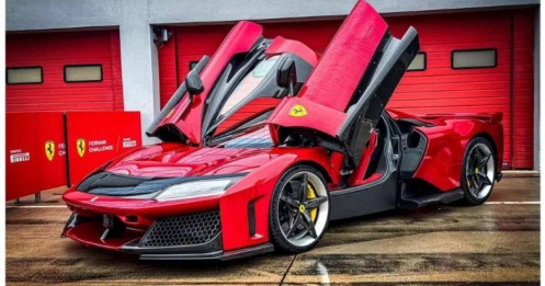 Cận cảnh Ferrari F80 - siêu xe hybrid gần 100 tỷ VNĐ