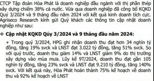 Cổ phiếu HPG được chuyên gia đồng loạt dự báo sớm trở lại mốc 32.000 đồng/cp