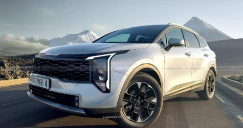 Kia "nhá hàng" thiết kế của Sportage 2025