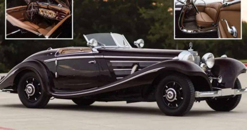 Chiếc Mercedes-Benz 500K đời 1934 có giá khởi điểm lên tới 1 triệu USD