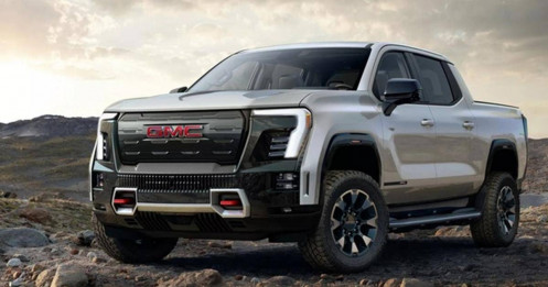 Bán tải điện khủng long GMC Sierra Denali Extended Range ra mắt