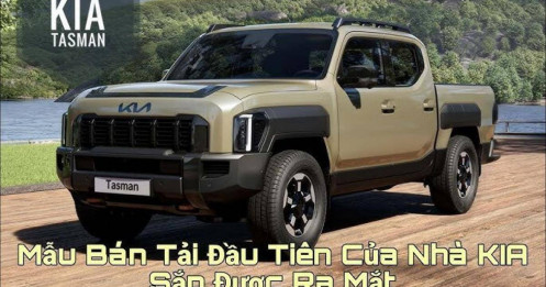 Kia Tasman - mẫu bán tải đầu tiên của thương hiệu Kia