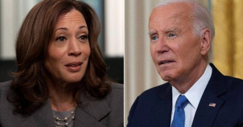 Bà Harris phản ứng trước phát ngôn 'vạ miệng' của Tổng thống Biden