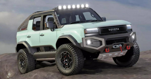 Lộ diện Toyota Land Cruiser kiểu dáng bán tải cho triển lãm SEMA 2024