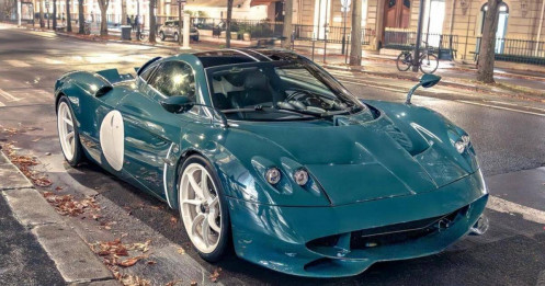 Độc bản Pagani Huayra Codalunga Hermes lần đầu xuống phố