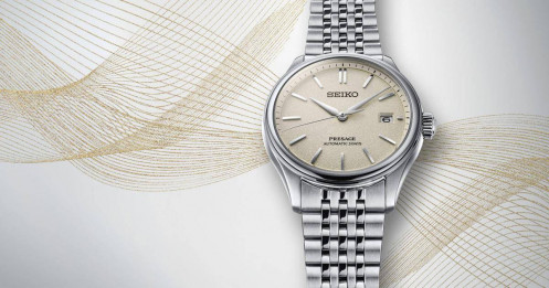 Seiko Presage Classic Series: Văn hoá tơ lụa 200 năm trên mặt số