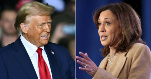 Thông điệp đối chọi của ông Trump và bà Harris khi khép lại chiến dịch