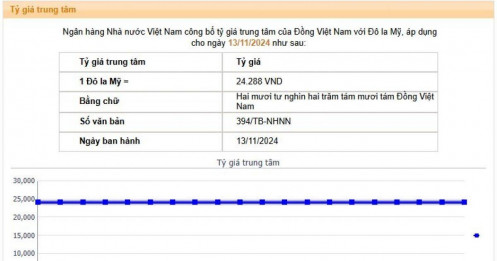 Tỷ giá USD/VND lên cao nhất lịch sử