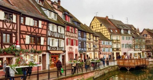 Dạo quanh làng cổ Colmar ngày cuối Thu