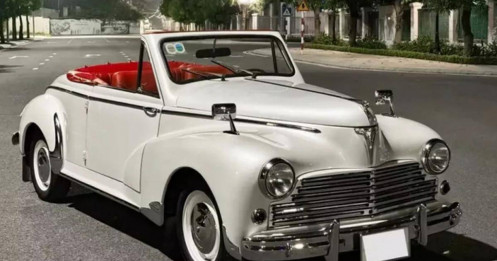 Peugeot 203 Cabriolet "ông cụ" cực hiếm bất ngờ xuất hiện tại Việt Nam