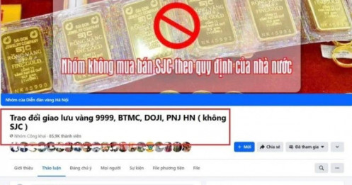 Khách mua bán nhộn nhịp trên 'sàn vàng' tự phát, chuyên gia cảnh báo