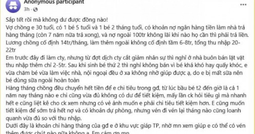 Sắp Tết, thứ duy nhất tôi có chỉ là những khoản nợ