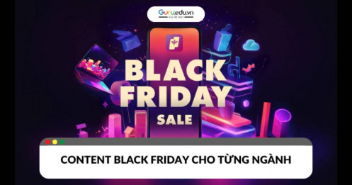 Bí quyết viết content Black Friday thu hút và hấp dẫn