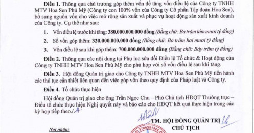 HSG rót trăm tỷ cho công ty con mảng tôn mạ, kỳ vọng hưởng lợi từ chính sách mới