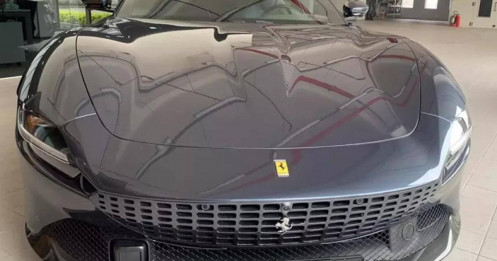 Đại gia Đắk Lắk tậu siêu xe Ferrari Roma màu hiếm hơn 20 tỷ