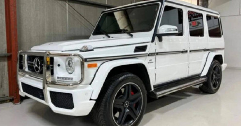 Mercedes-AMG G63 V12 phiên bản đặt biệt thuộc sở hữu của Hoàng Gia Ả Rập lên sàn đấu giá