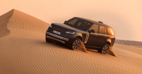 Range Rover Electric đang được thử nghiệm tại Dubai