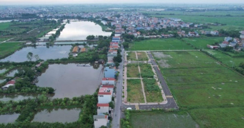 Thanh Oai lại dừng đấu giá đất