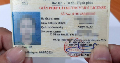 Người lái xe phải thi lại lý thuyết ngay khi giấy phép hết hạn