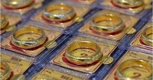 Vàng miếng tăng 400.000 đồng một lượng