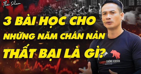 [VIDEO] 3 bài học cho những năm thất bại, chán nản!