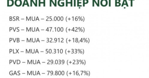 6 cổ phiếu dầu khí tiềm năng trong năm 2025, mức sinh lời kỳ vọng lên tới hơn 40%